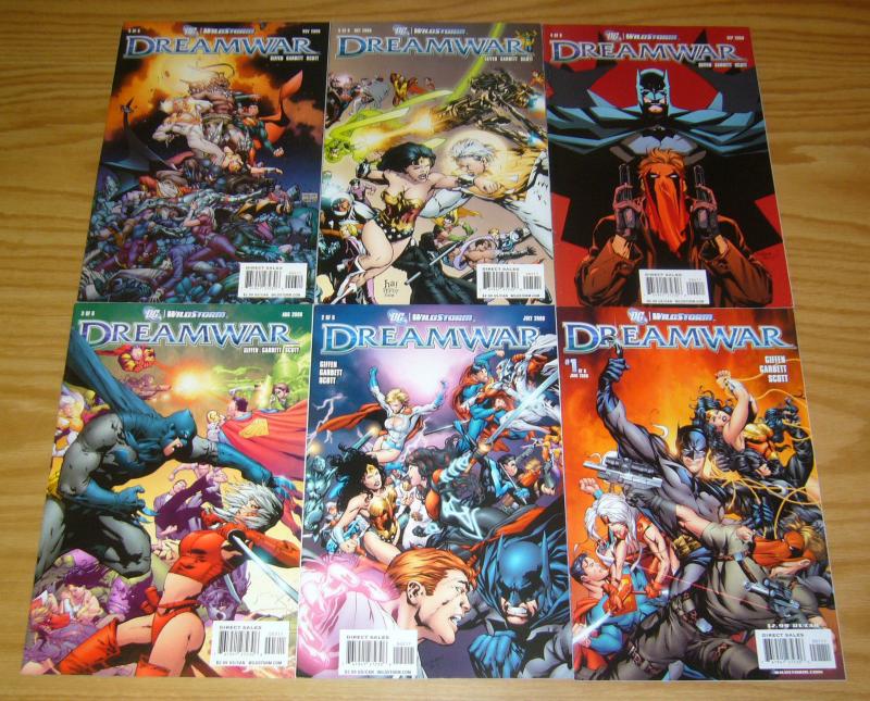 DC/Wildstorm: Dreamwar #1-6 VF/NM complete series - batman - the authority set