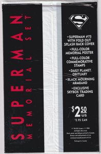 Superman #75 Black Bag Edition (1993) Sealed, never opened