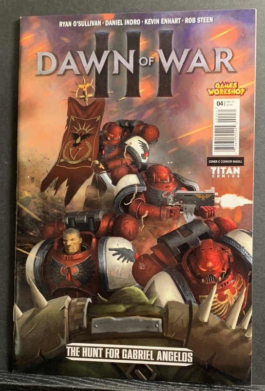 Warhammer 40,000: Dawn Of War III #4 (2017) Connor Magill Variant Cover