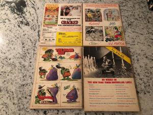 4 Parody Humor Magazines Cracked Alien Party & Portfolio + Rad 77 + Mad Eye JW1