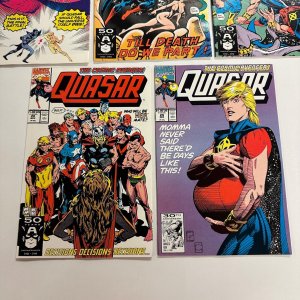 5 Quasar Marvel Comic Books # 25 26 27 28 29  Hulk Thor Avengers  39 CT1