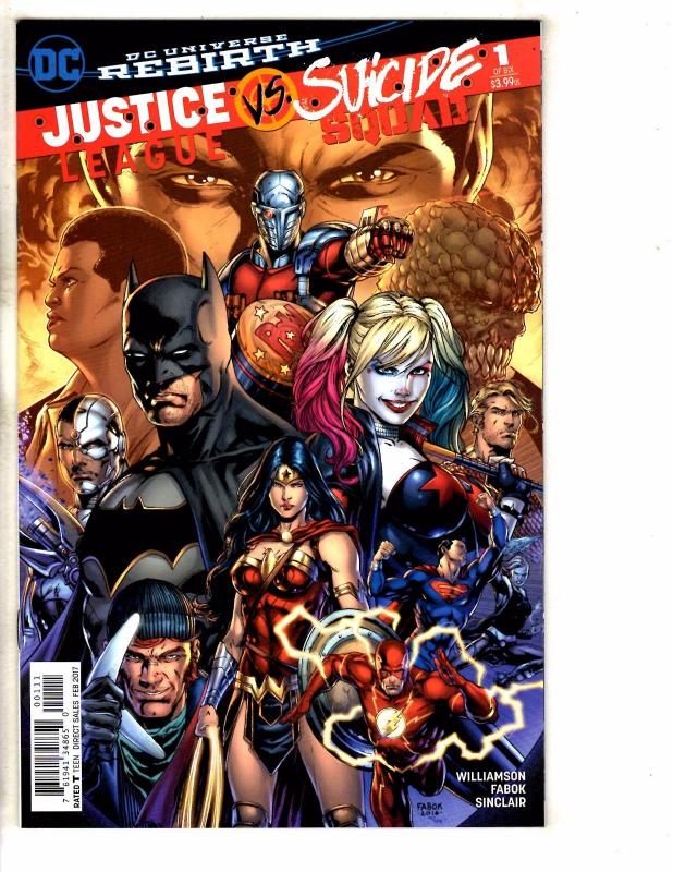 Justice League Vs. Suicide Squad Complete DC Comics Ser. # 1 2 3 4 5 6 NM TW59