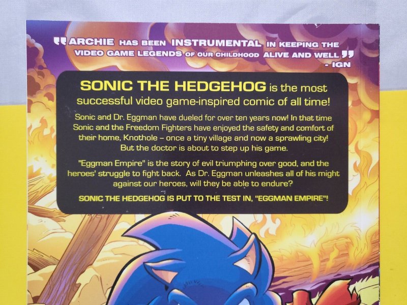 Sonic Saga Series Volume 3 Eggman Empire TPB Archie Comics