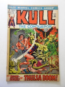 Kull, the Conqueror #3 (1972) VG Condition moisture stains