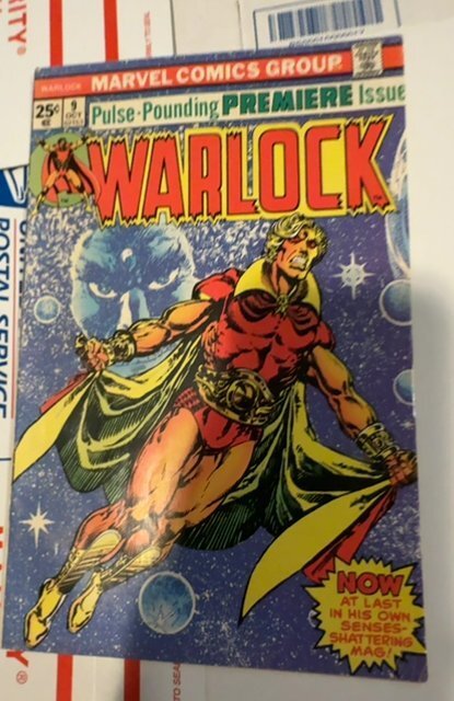 Warlock #9 (1975)pulse pounding premier issue