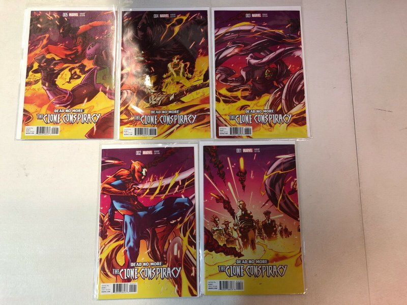 (Dead No More) The Clone Conspiracy #1-5 (VF/NM) Complete Set 3 variant covers