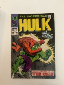 Incredible Hulk 106 Very Good Vg 4.0 Marvel