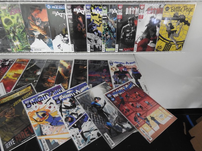 Huge Lot of 150+ Comics W/ Action Comics, Spiderman, Batman! Avg. VF+ Condition!