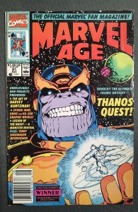 Marvel Age #91 Direct Edition (1990)