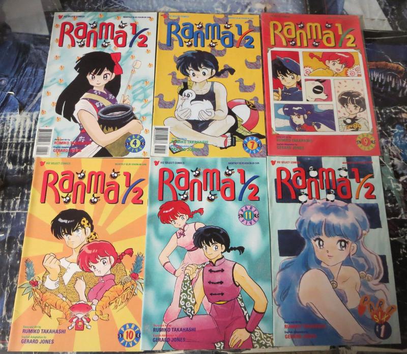 Rumiko Takahashi Lot #2! 27 issues: Ranma1/2 Parts 4,5,6,7 Japan Manga Classics 