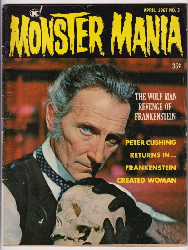 Monster Mania #3 Wolf Man | Revenge Of Frankenstein (Renaissance Prod, 1967)