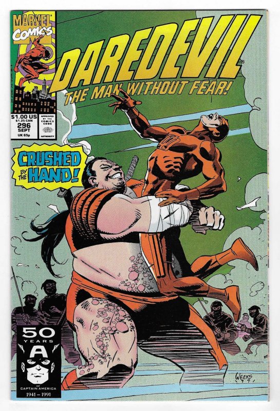 Daredevil #296 Direct Edition (1991)