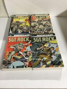 Showcase Presents Sgt. Rock Volume 1 2 3 4 TPB Lot Nm Near Mint DC Comics sc