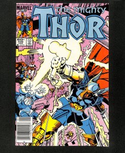 Thor #339 Newsstand Variant Beta Ray Bill! 1st Appearance Stormbreaker!