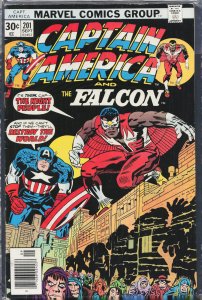 Captain America #201 (1976) Captain America and the Falcon