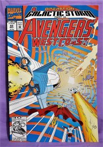 AVENGERS WEST COAST #82 - 88 Annual #7 Spider-Woman Origin Marvel Comics