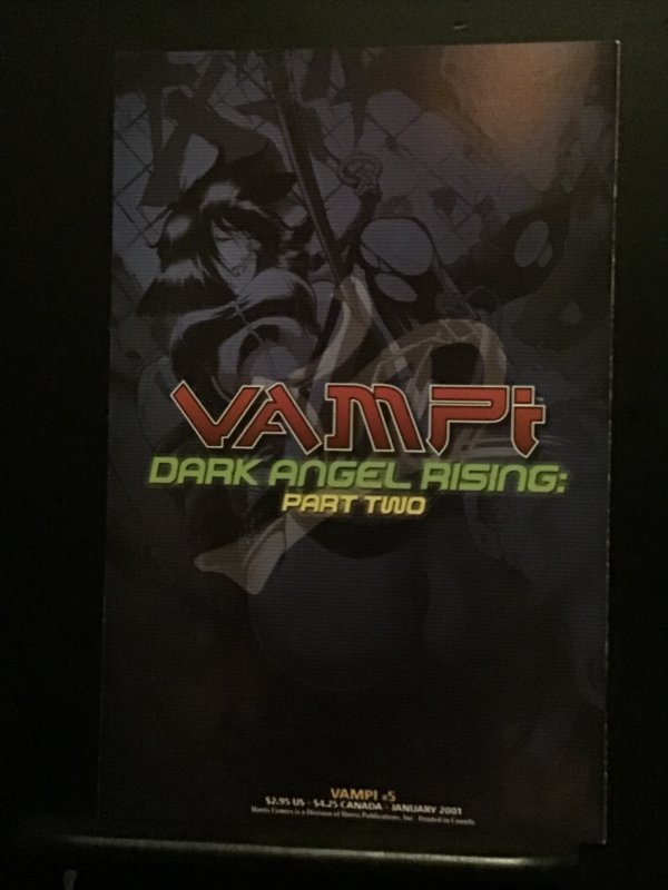 Vampi #5 (2001) high-grade stuning cover key! NM- Wow!