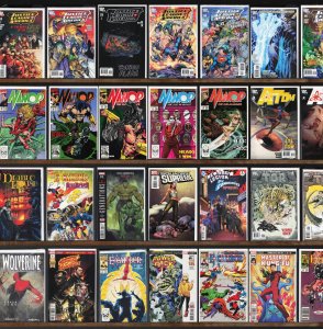 Huge Lot 140+ Comics with New Avengers, Excalibur & More!