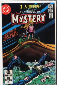 House of Mystery #307 (1982) I... Vampire!