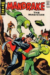 Mandrake the Magician (King) #5 FN ; King | UFO Aliens Cover