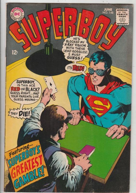 Superboy #148 (Jun-68) VG+ Affordable-Grade Superboy