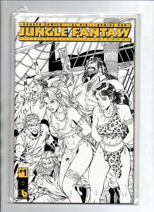Jungle Fantasy: Vixens #1 Rio Pure Art Variant - 2016 - Sealed - NM