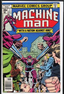 Machine Man #7 (1978) Machine Man [Key Issue]