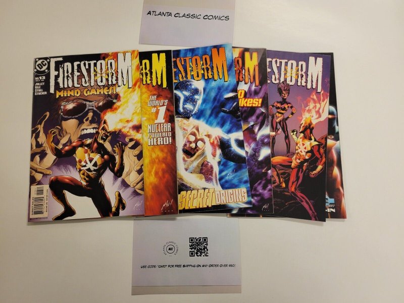 6 DC Comic Books Firestorm #13 14 15 16 17 18 48 TJ1