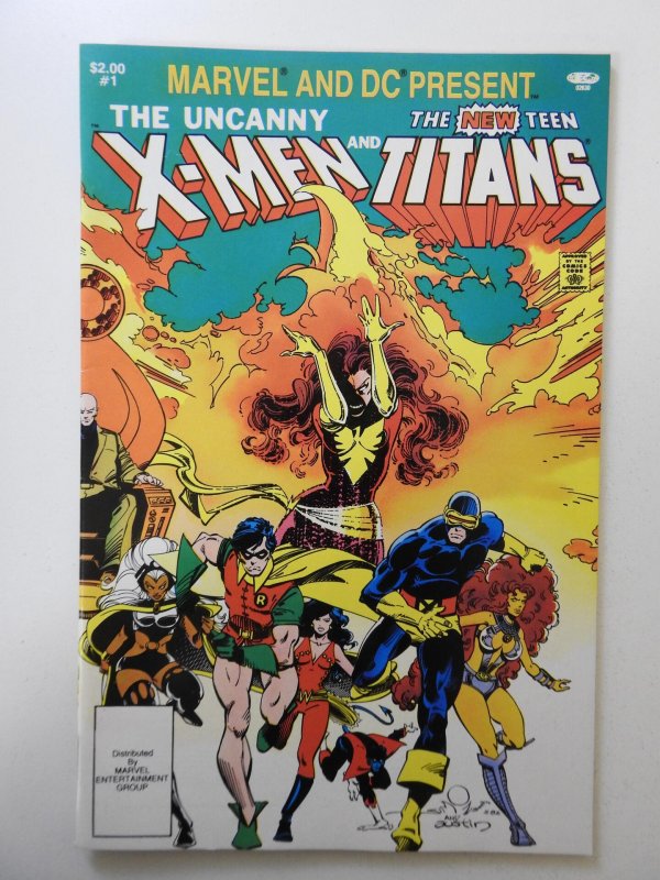 Marvel and DC Present featuring The Uncanny X-Men and The New Teen Titans FN/VF