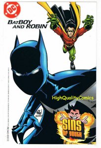 YOUNG JUSTICE, NM, Sins of Youth, BatBoy, Insert, 2000, more in store