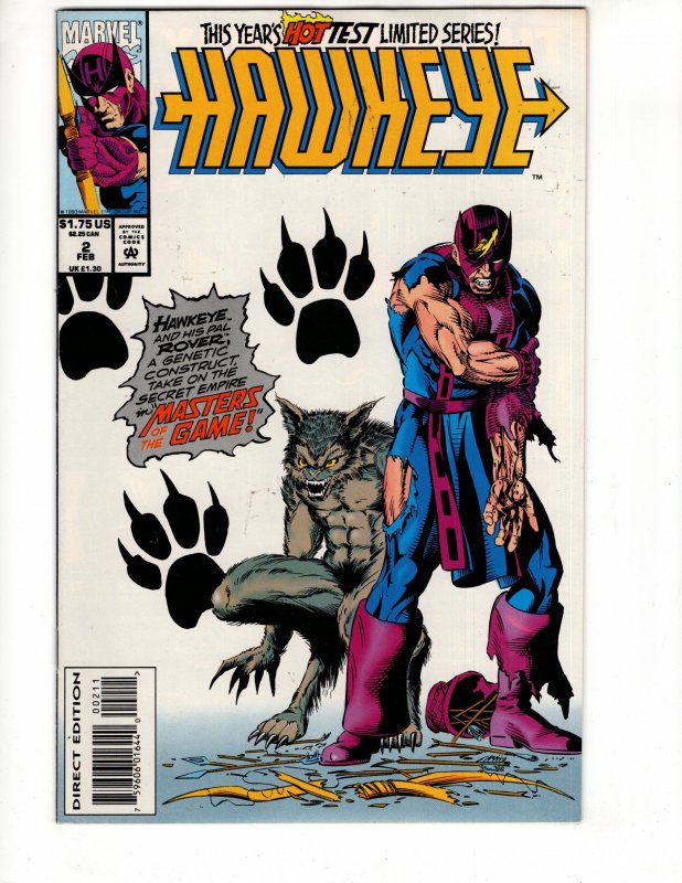 Hawkeye #2 (1994)  >>> $4.99 UNLIMITED SHIPPING!!!  / ID#152