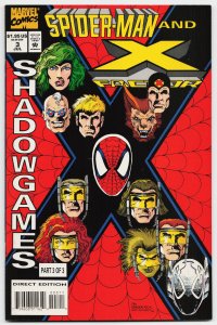 Spider-Man and X-Factor: Shadowgames #3 (1994) X-Factor