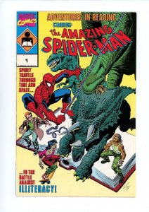 ADVENTURES IN READING STARRING THE AMAZING SPIDER-MAN #1 MARVEL COMICS (1990)