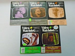 Video Watchdog Lot of 10 Different Early Issues Average 6.0 FN (1990-1996)