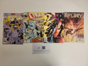 4 Marvel Comics #1 2 Cage + #4 Earth X + #5 Fury Max 23 TJ5