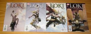 Loki #1-4 VF- complete series - robert rodi - esad ribic - thor marvel comics
