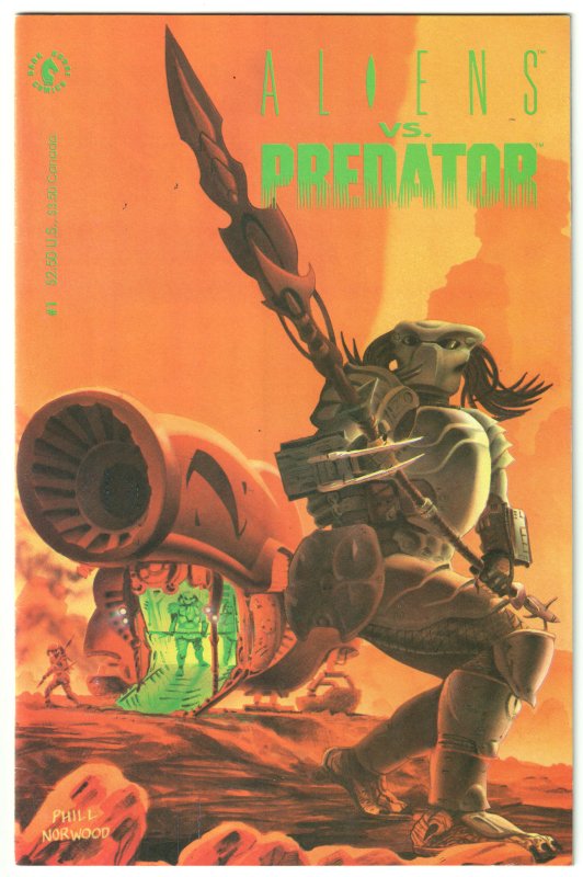 Aliens vs. Predator #0, 1, 2, 3, 4, (1990) Complete set all five issues