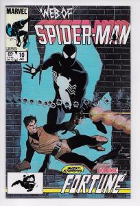 Web of Spider-Man #10 - Dominic Fortune (Marvel, 1986) - VF