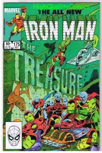 IRON MAN #175, VF+, Jim Rhodes, Treasure, 1968, more IM in store