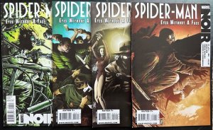 (2010) SPIDERMAN NOIR EYES WITHOUT A FACE #1-4 COMPLETE SET! #1 2 3 4!