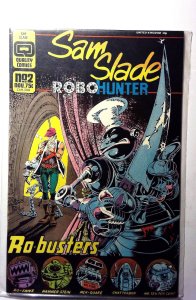 Sam Slade Robohunter #2 (1986) Quality Comics 1st Print Comic Book