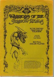 Warriors Of The Shadow Realm Portfolio 1979-Buscema-Tolien tradition-color pr...