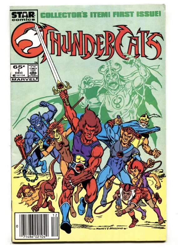 Thundercats #1 DC Newsstand comic book 1985- 1st issue cartoon comic book VF