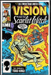 The Vision and the Scarlet Witch #7 (1986) The Vision