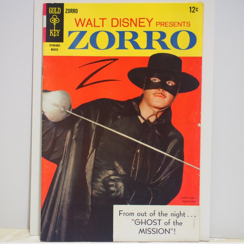 Zorro #9 (1968) Fine+ condition. Great Photo Cover