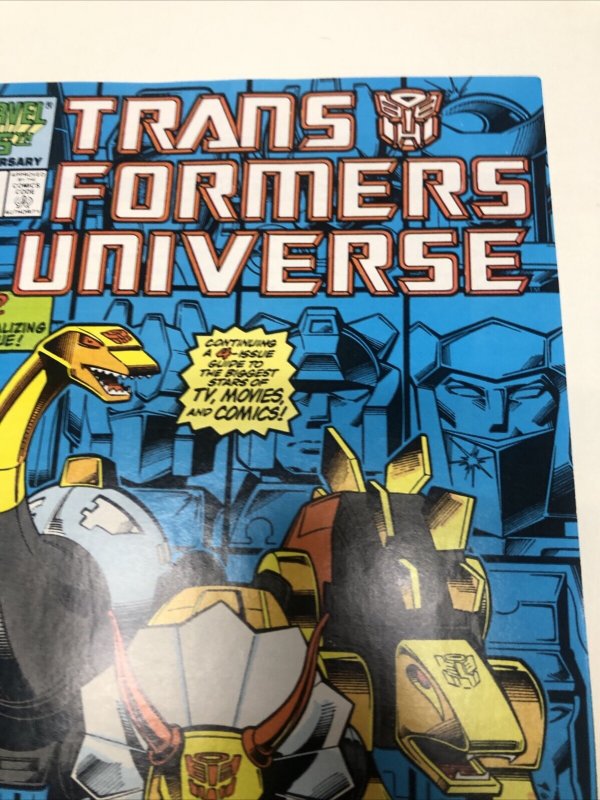 Transformers Universe (1987) Variant # 3 • Marvel Comics • Tv ,Movies And Comics