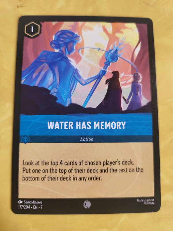Disney's Lorcana: Archazia's Island - Water has Memory