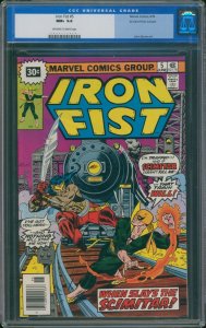 Iron Fist #5 (Marvel, 1976) CGC 9.6 - Price Variant