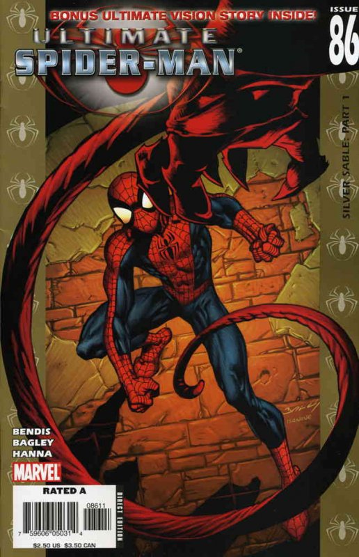 Ultimate Spider-Man #86 VF ; Marvel | Ultimate Vision #1