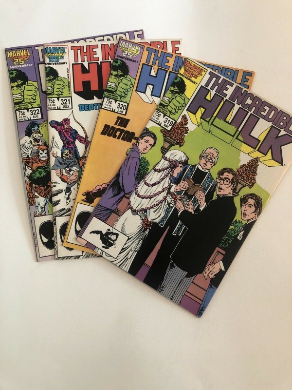 Incredible Hulk #319-322  Avengers And West Coast Avengers Appearances